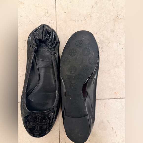 Tory Burch Black Ballet Flats - Picture 6 of 7